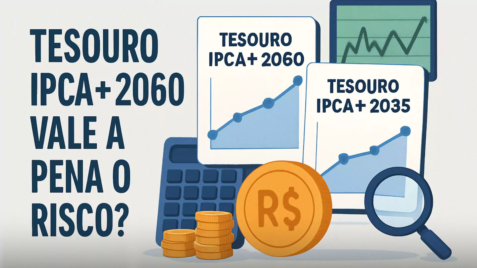 Tesouro IPCA+ 2060 para Marcação a Mercado Vale a Pena o Risco